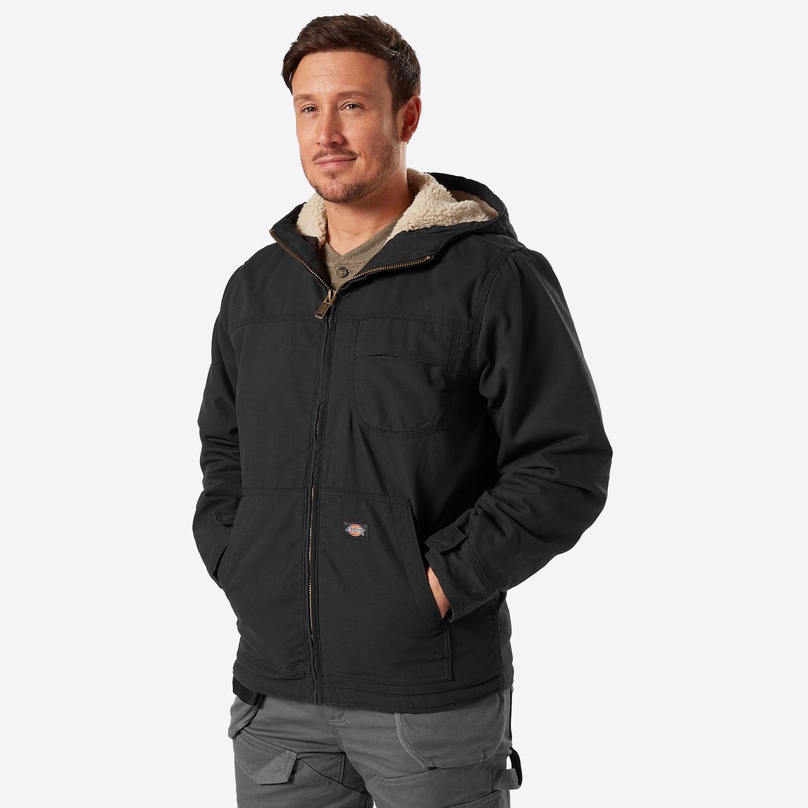 Dickies sanded duck deals sherpa lined jacket