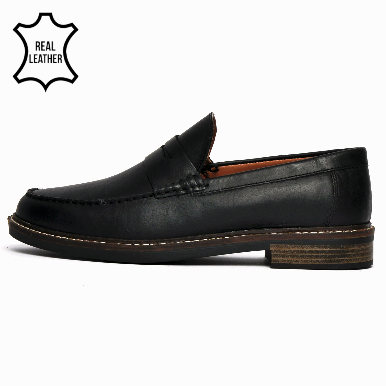 Red tape 2024 loafers black