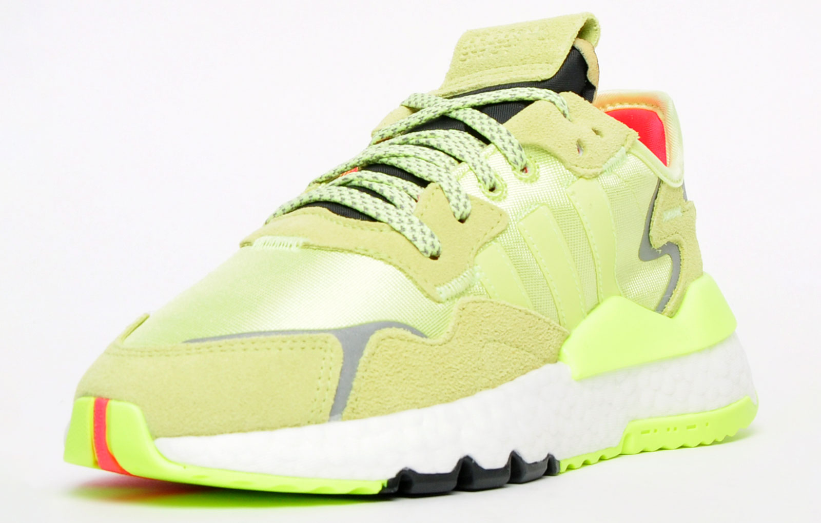 adidas nite jogger semi frozen yellow