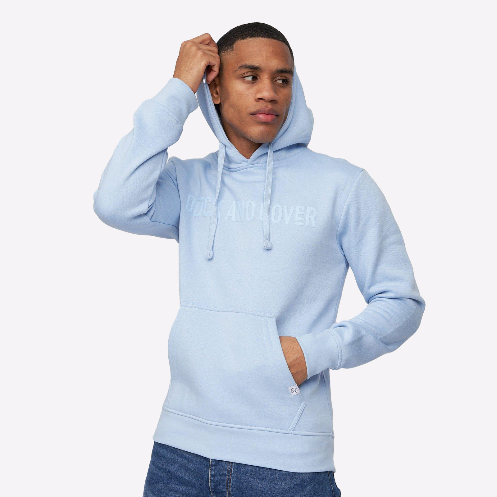Duck And Cover Basico Hoodie Mens - BTM-3019