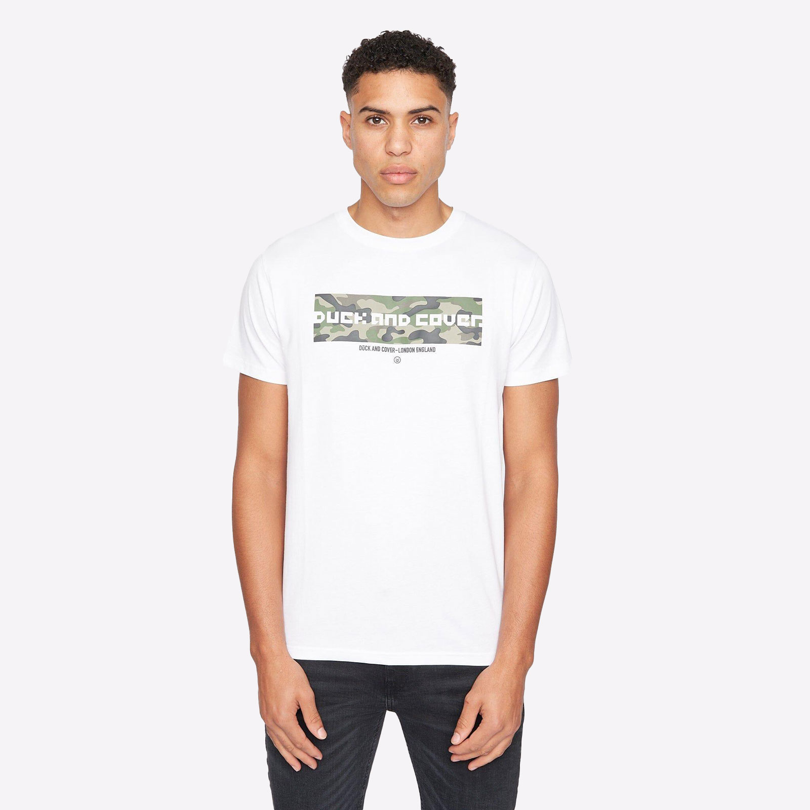 Duck And Cover Camoville T-Shirt Mens (Slim Fit) - BTM-3069