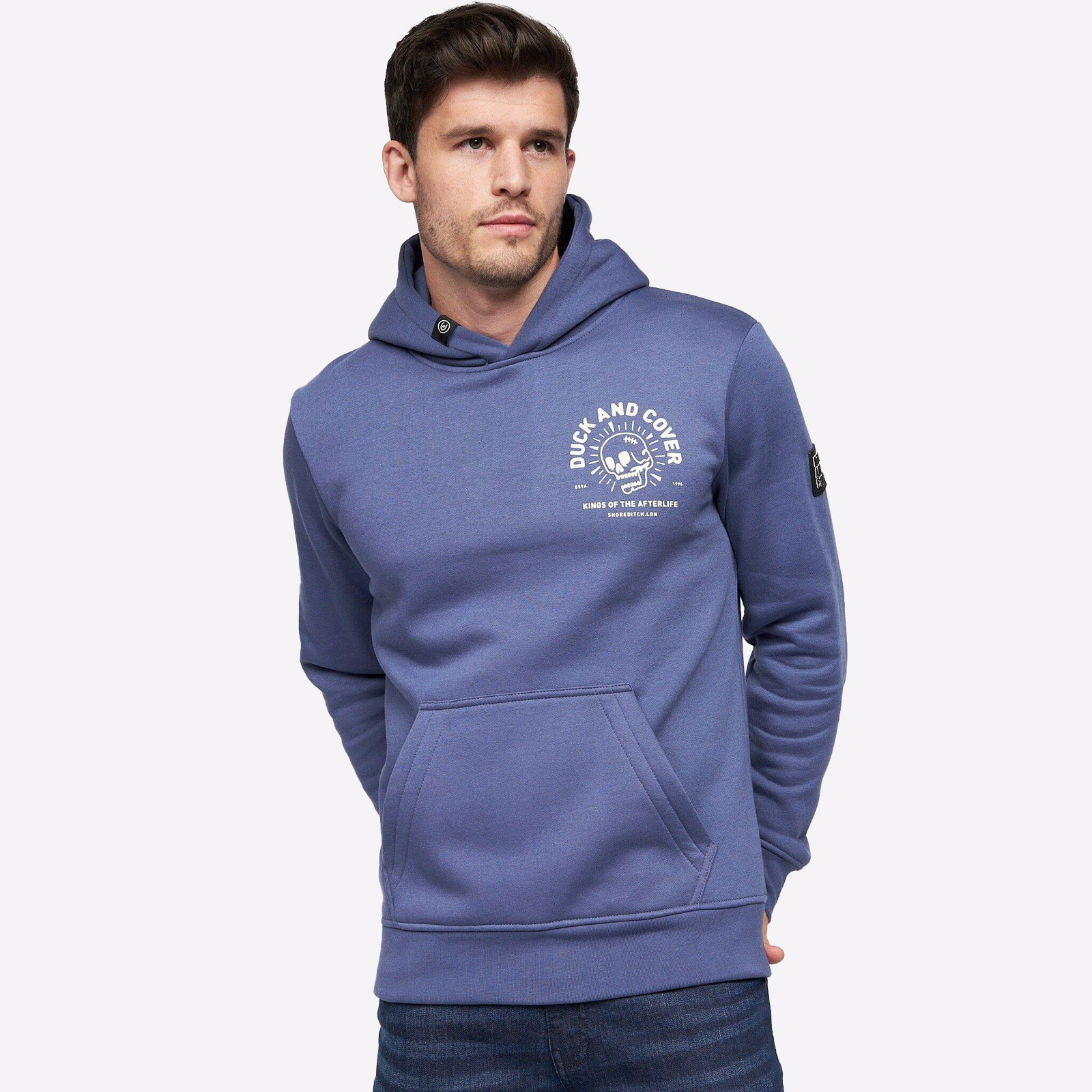 Duck And Cover Lennmore Hoodie Mens - BTM-3160