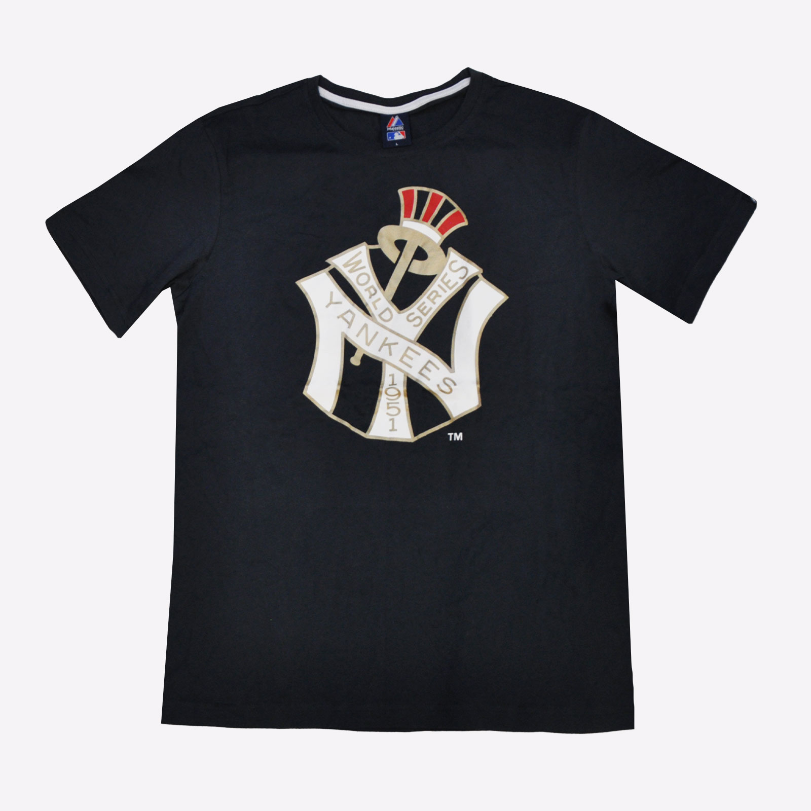 New York Yankees 1951 World Series T-Shirt Mens - PR346957